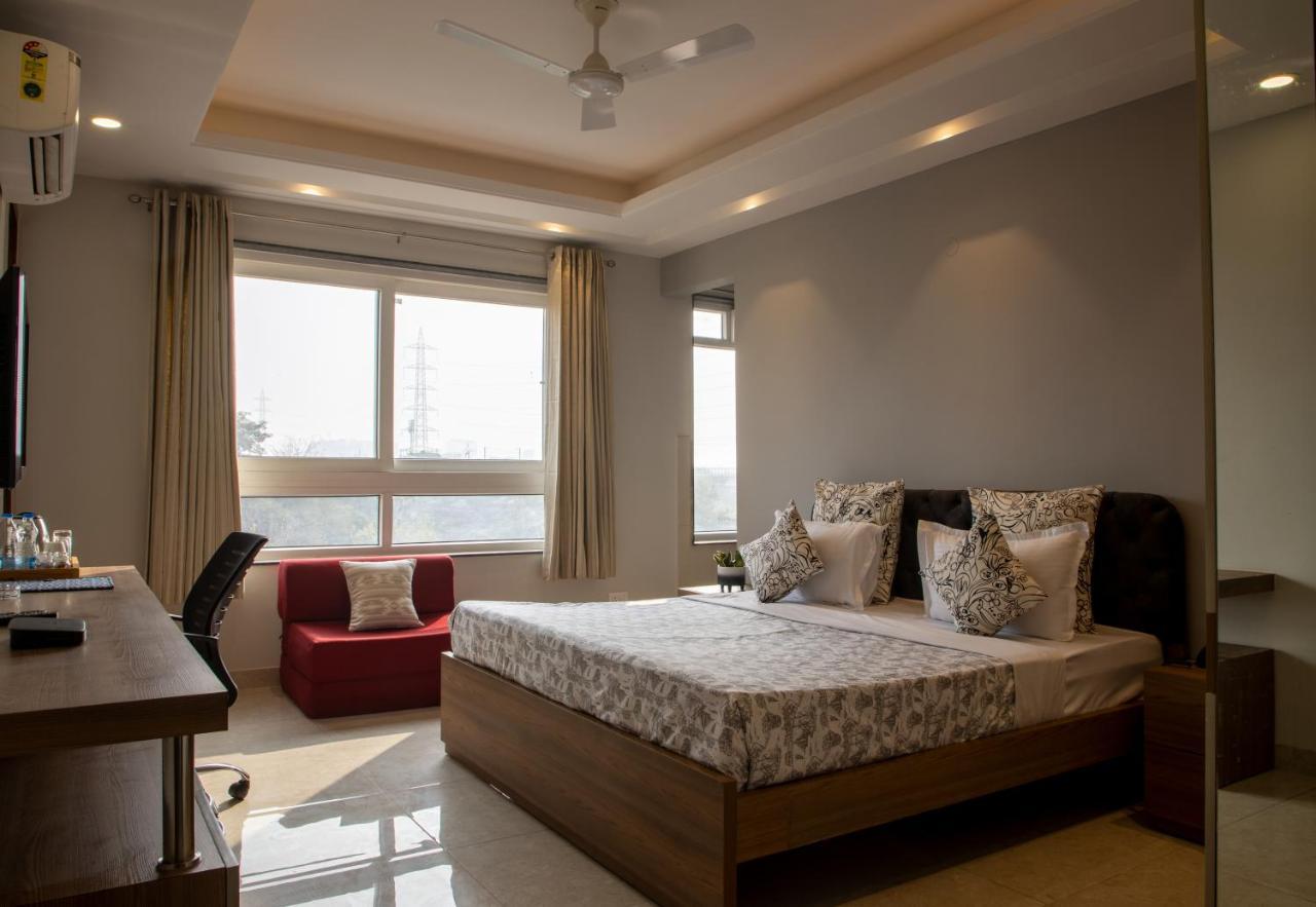 Perch Service Apartment-Mg Road Gurgaon Exterior foto